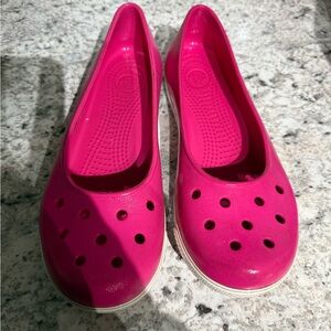 Croc Bright Pink Slip-On Shoes